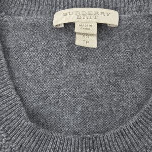 Burberry Brit Gray Sweater